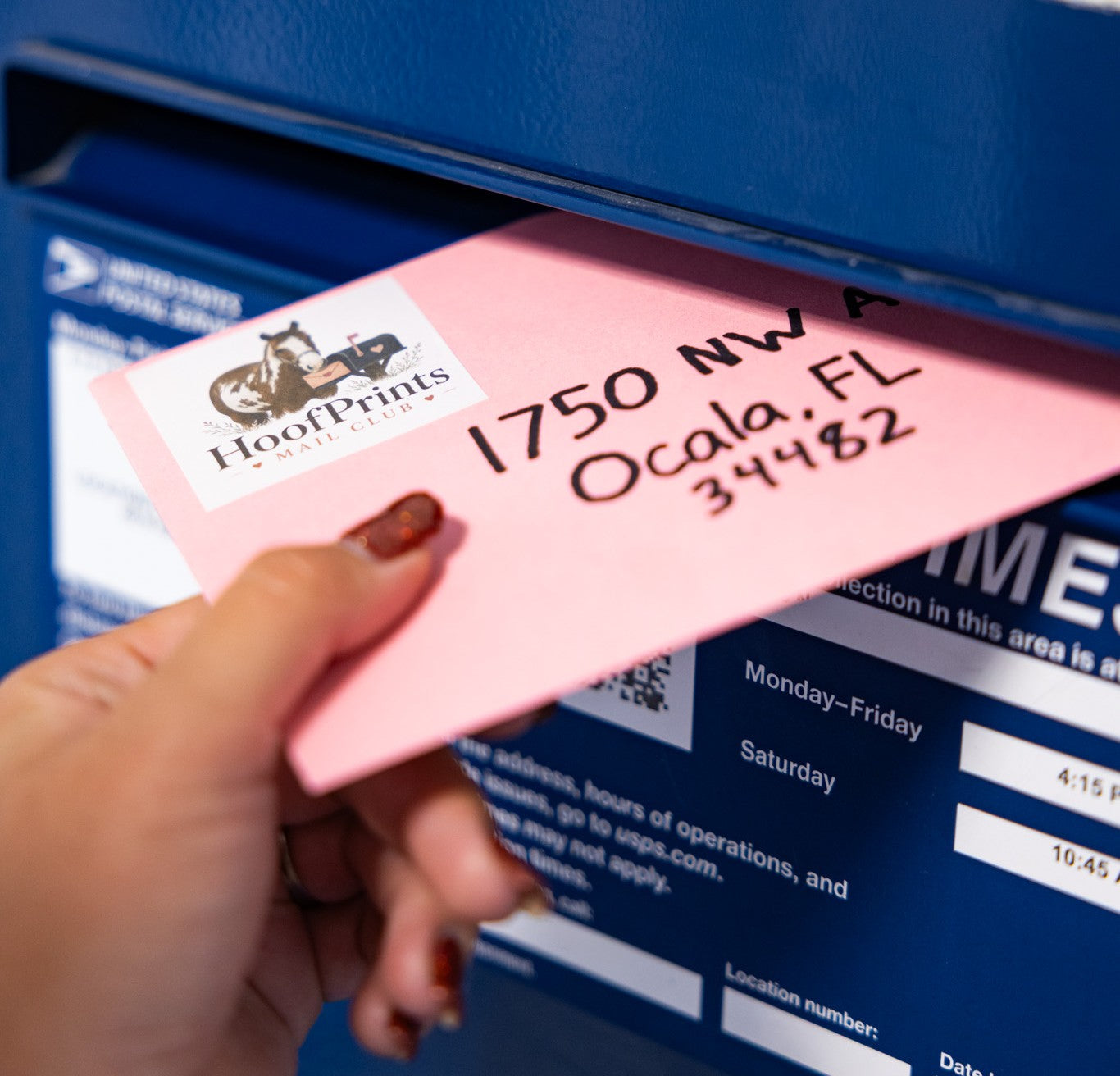 The HoofPrints Mail club Subscription